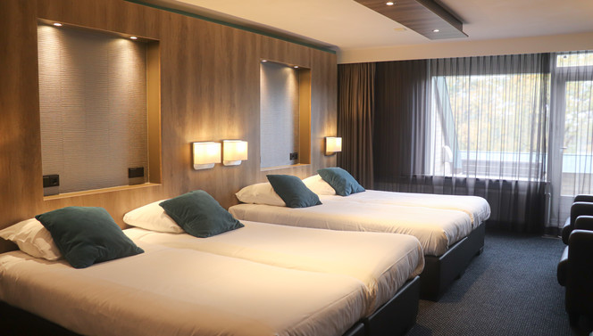 Quadruple room hotel Tilburg